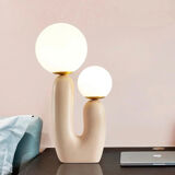 Nordic style double head table lamp