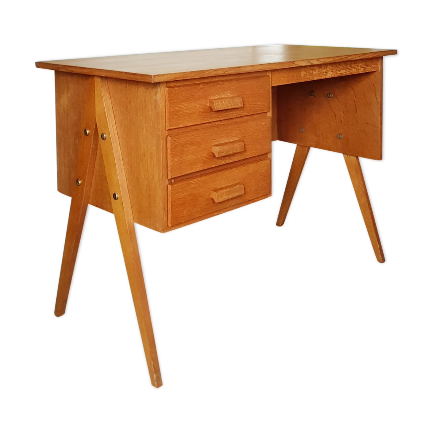 Light oak office 1960