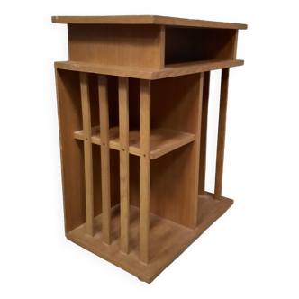 Bookcase on casters