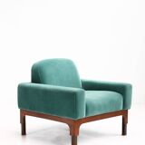 pair of "romantico" armchairs by Piero Ranzani, Elam edition 1950