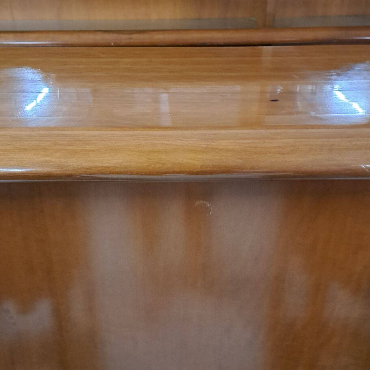 Vintage 70s/80s bar cabinet with stools