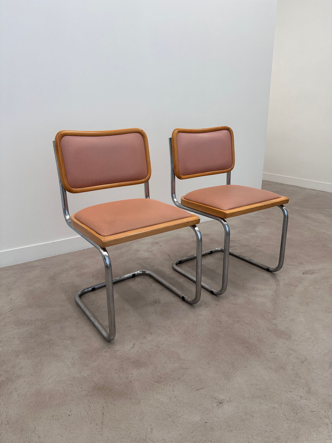 2 chaises cesca breur b32