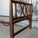 Bed, daybed, style reconstruction, in oak, 1950s.