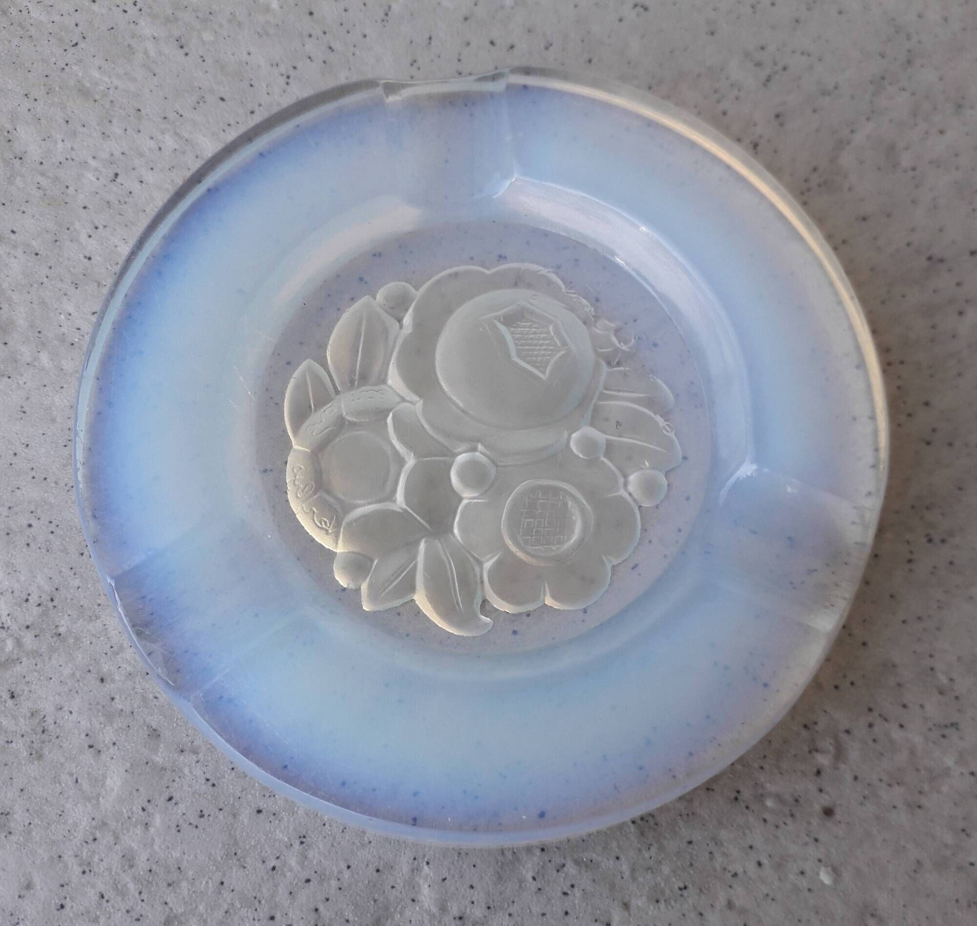 Verlys glass ashtray