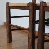 3 mulched chairs Georges Robert