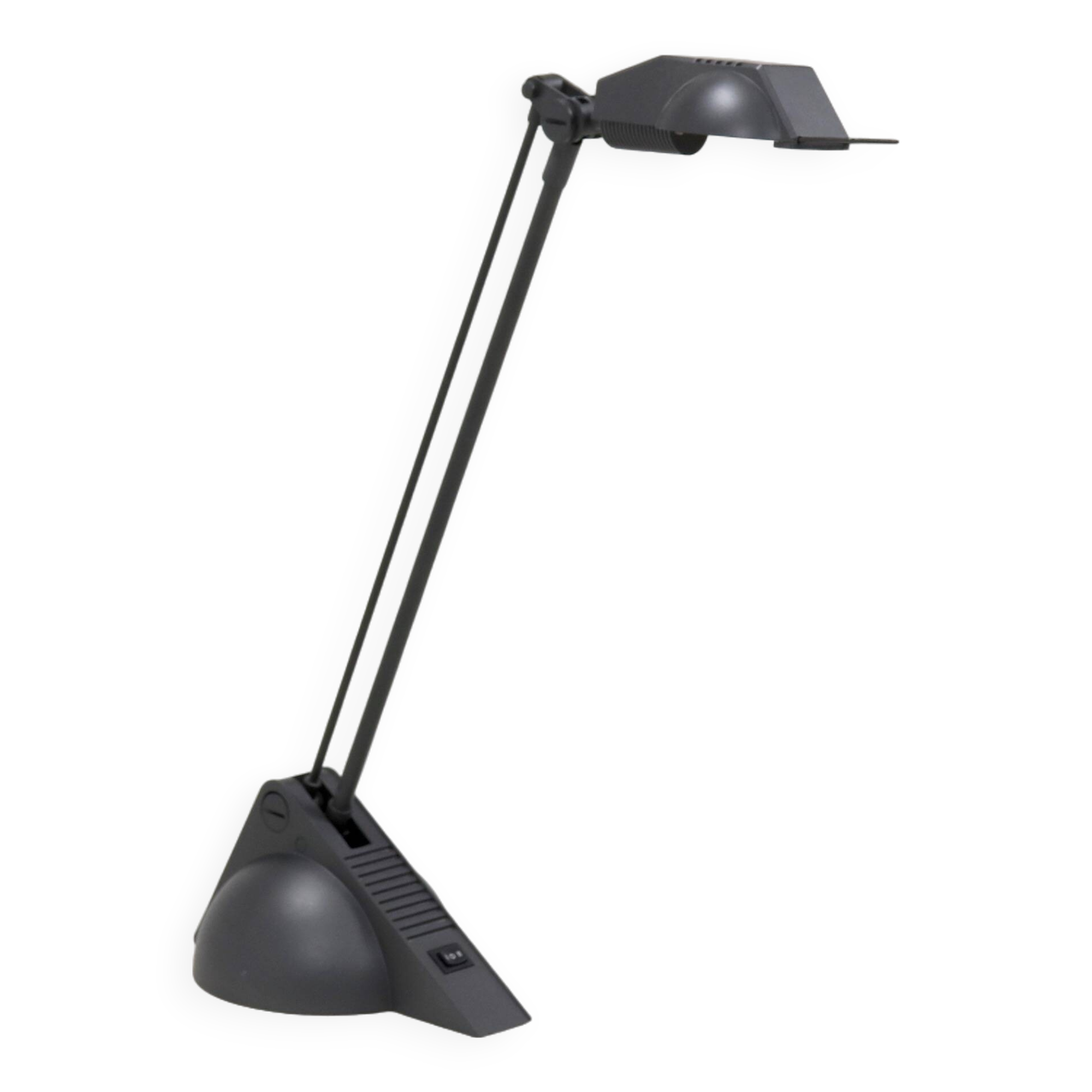 Dark Grey Post Modern Desk Lamp 1980s
