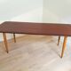 Table basse albert's Tibro Suède en tek 1960