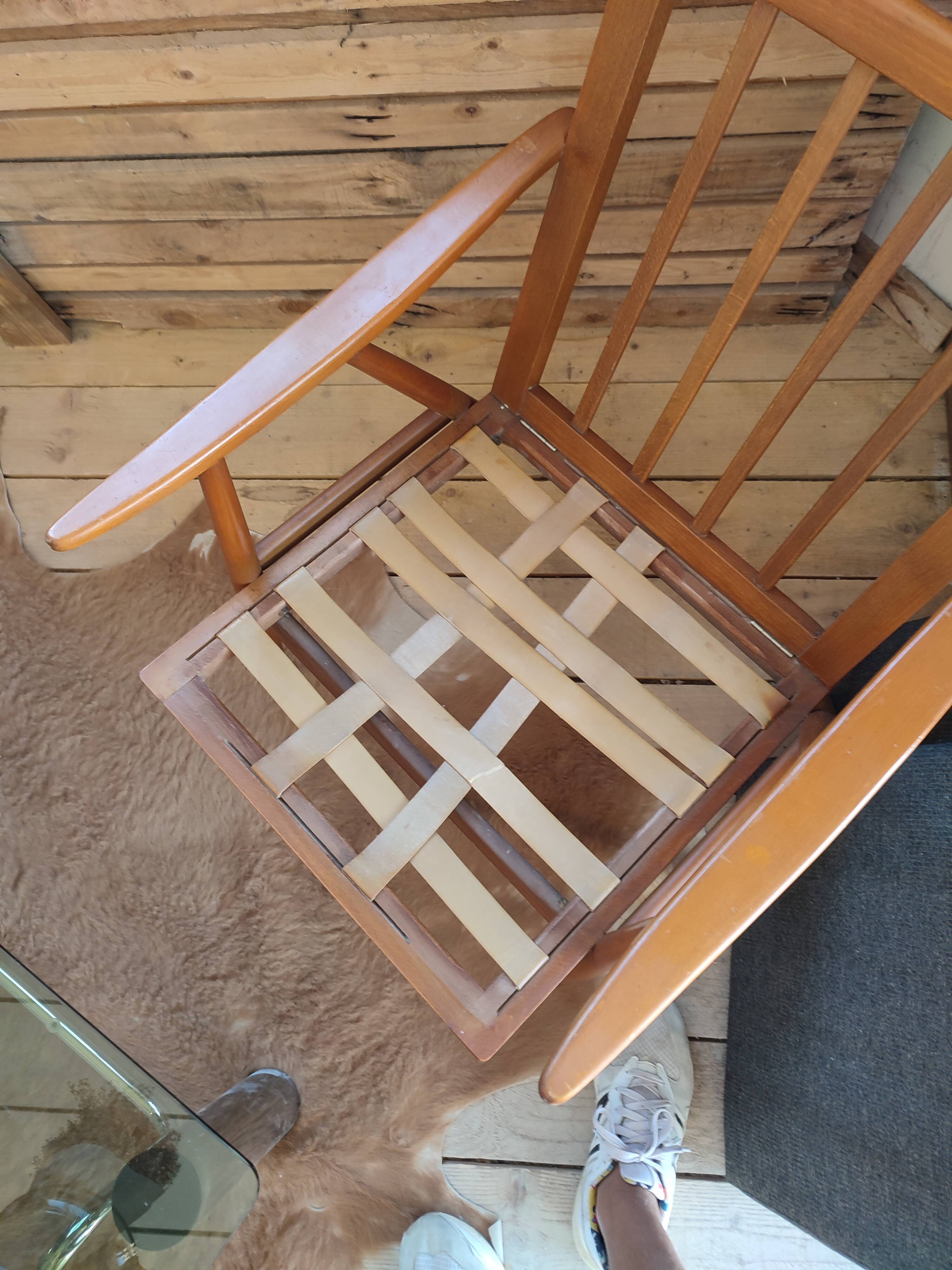 Fauteuil Thonet boomerang