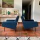 Pair of armchairs Pierre Guariche G10 Airborne Edition