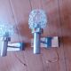 Pair of vintage 70's wall lights