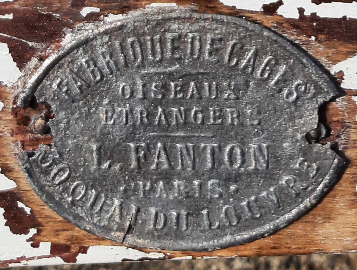 Birdcage "Fanton, Paris"