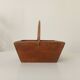 Panier vintage artisanal en bois