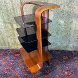 Mid century retro vintage teak stand shelf 1970