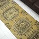 Yellowish & Brown Oushak Runner sku 2255.
