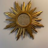 Genuine antique sun mirror