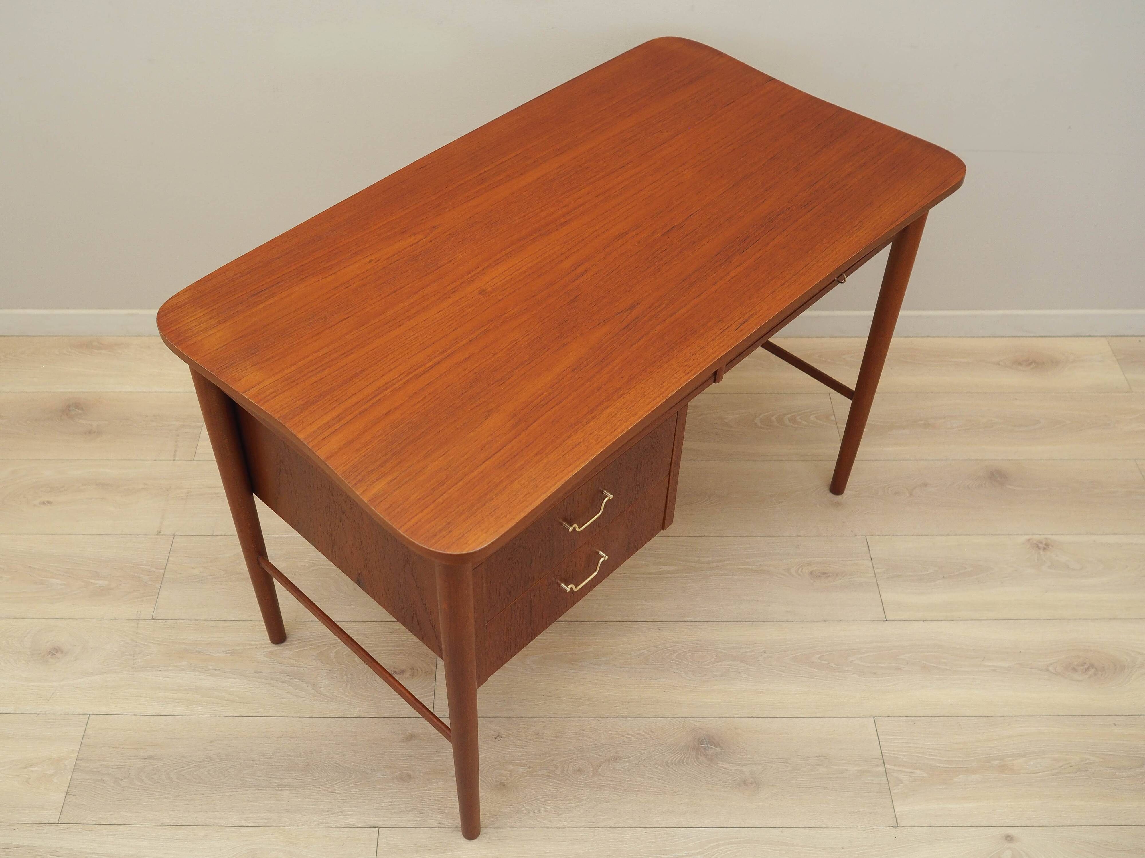 Teak desk, Danish design, 1960s, production: Denmark