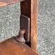 Folding chair – Vintage – Furniture – Patinated wood