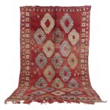Vintage Moroccan Rug 179 x 305 cm - Berber Handmade Rug - Old Moroccan Rug