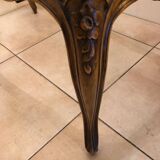 Pink marble coffee table