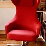 Grand Repos Armchair and Ottoman by Antonio Citterio