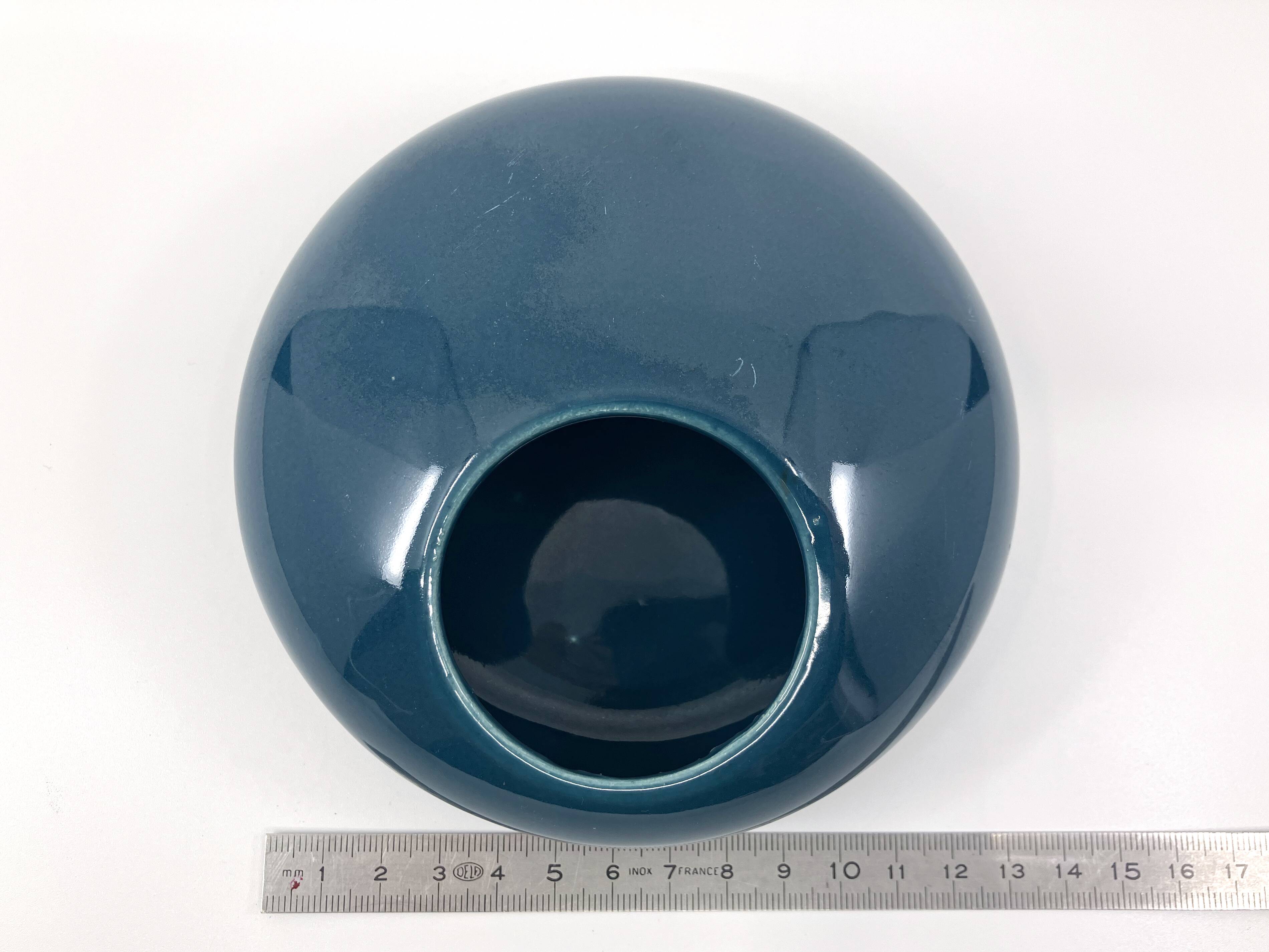 Ceramic vase/ashtray/empty tray • cera sapa • space age 1970 • france