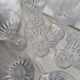 Set of 9 Villeroy and Boch white wine glasses