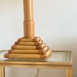 Bamboo lamp.