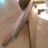 "Rocket" solid oak tripod stool, 1950