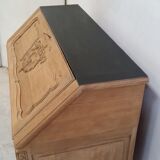 Oak secretary desk