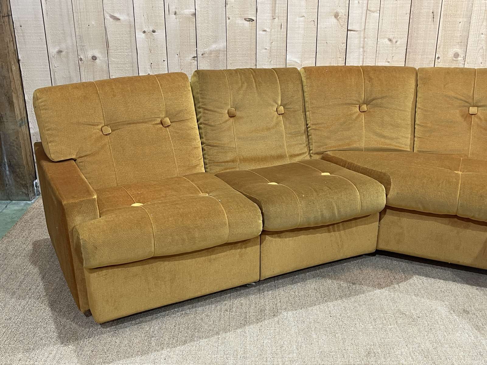Steiner modular sofa from the 1970s in 5 blocks