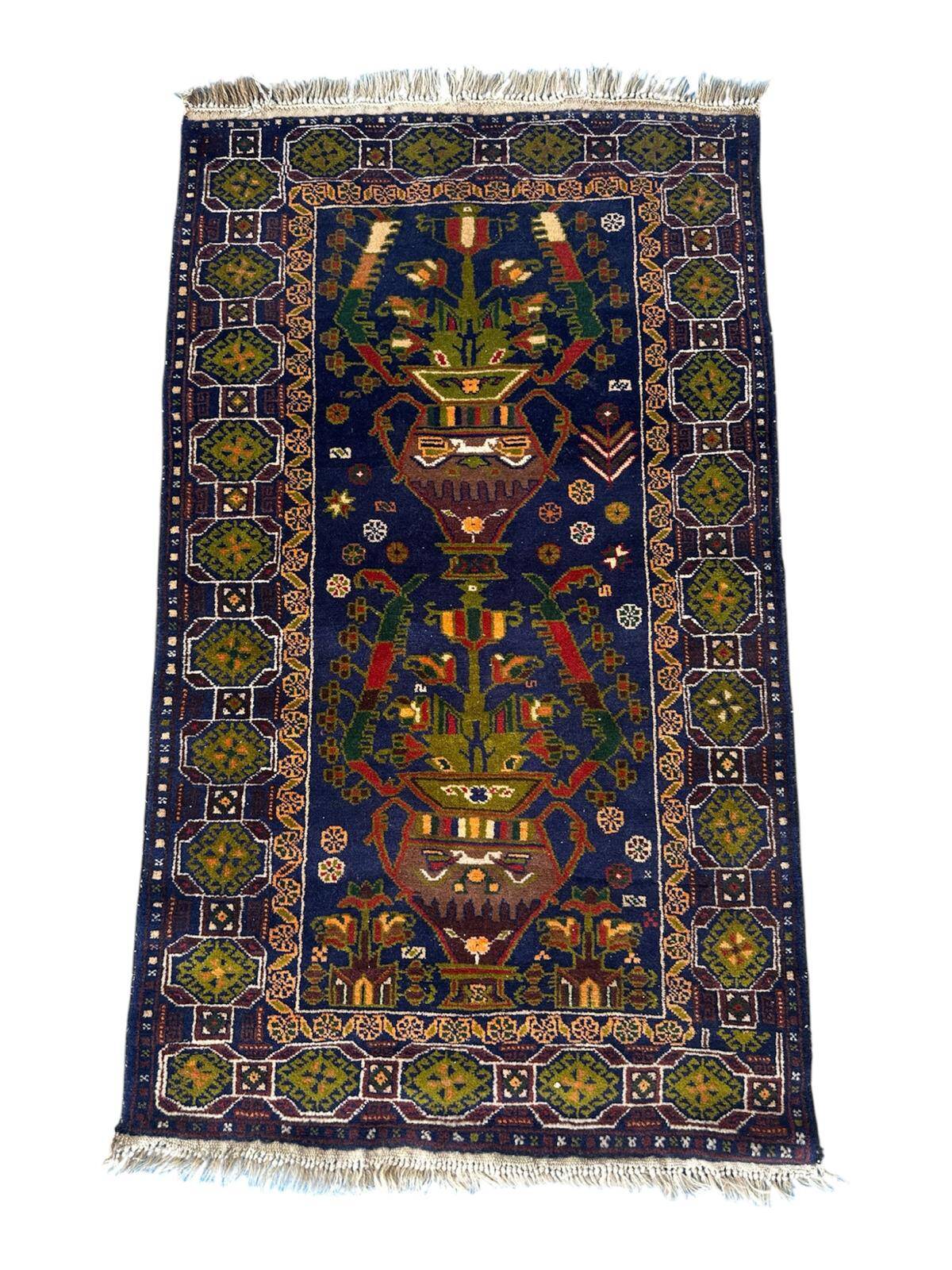 Tapis persan fait main