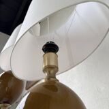 Paire de lampes de table Philippe Barbier années 70
