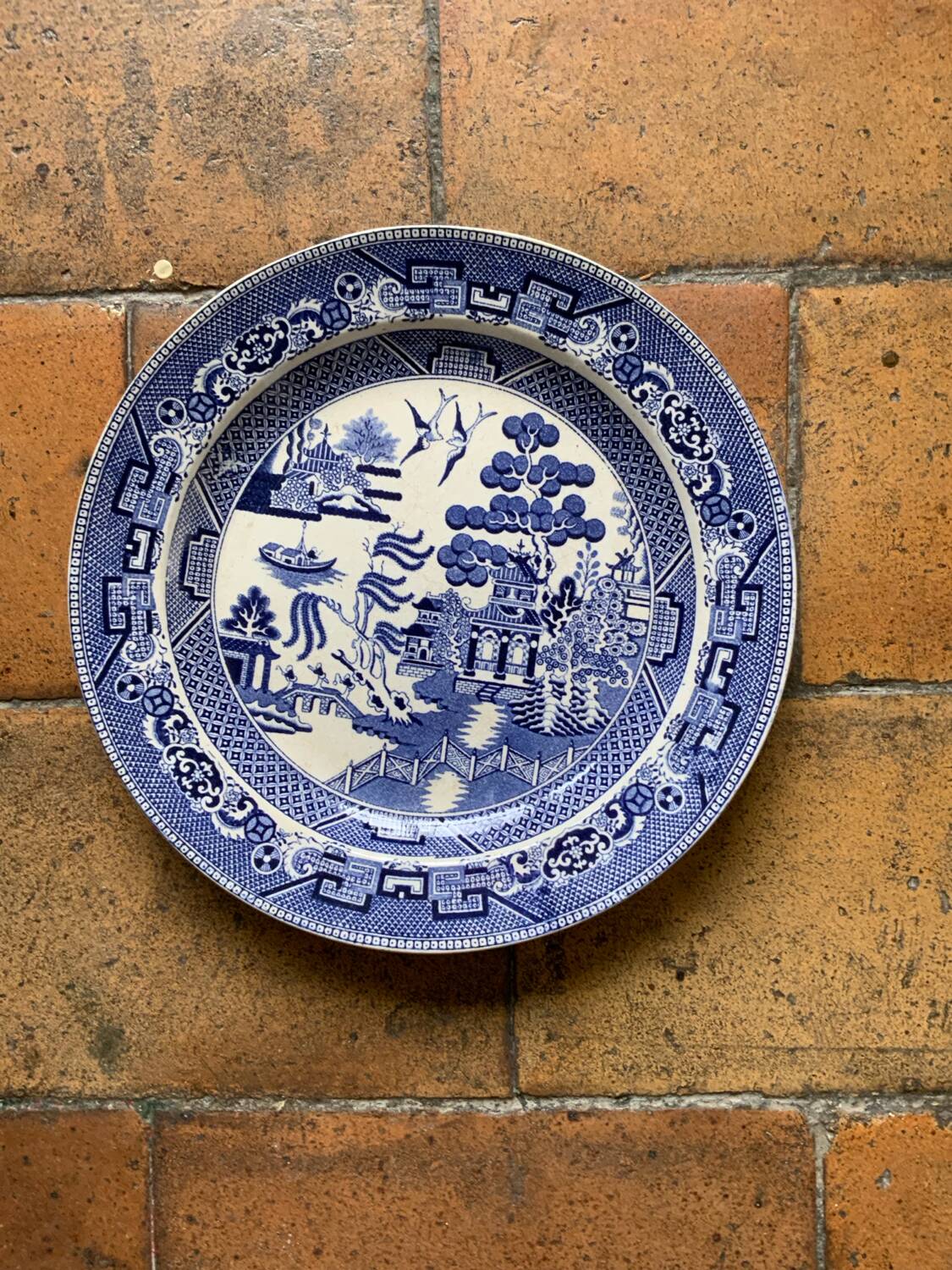 Antique English plate