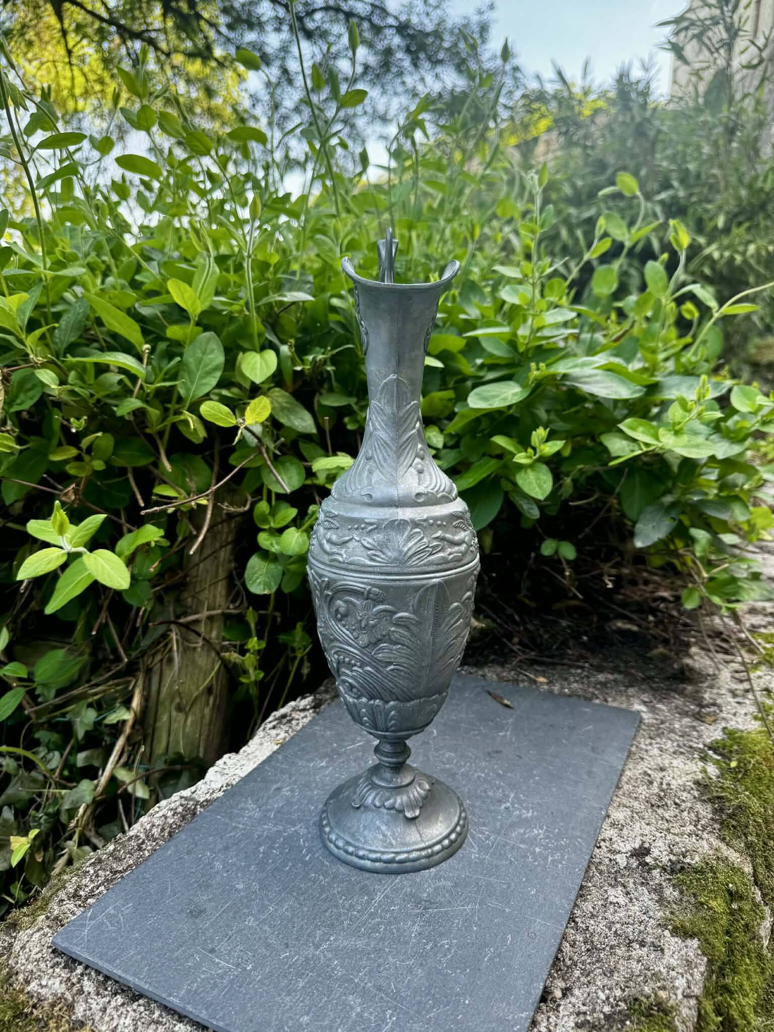 Large Art Nouveau vase ewer, ancient Italy.