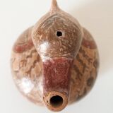 Peruvian stirrup vase with terracotta spout