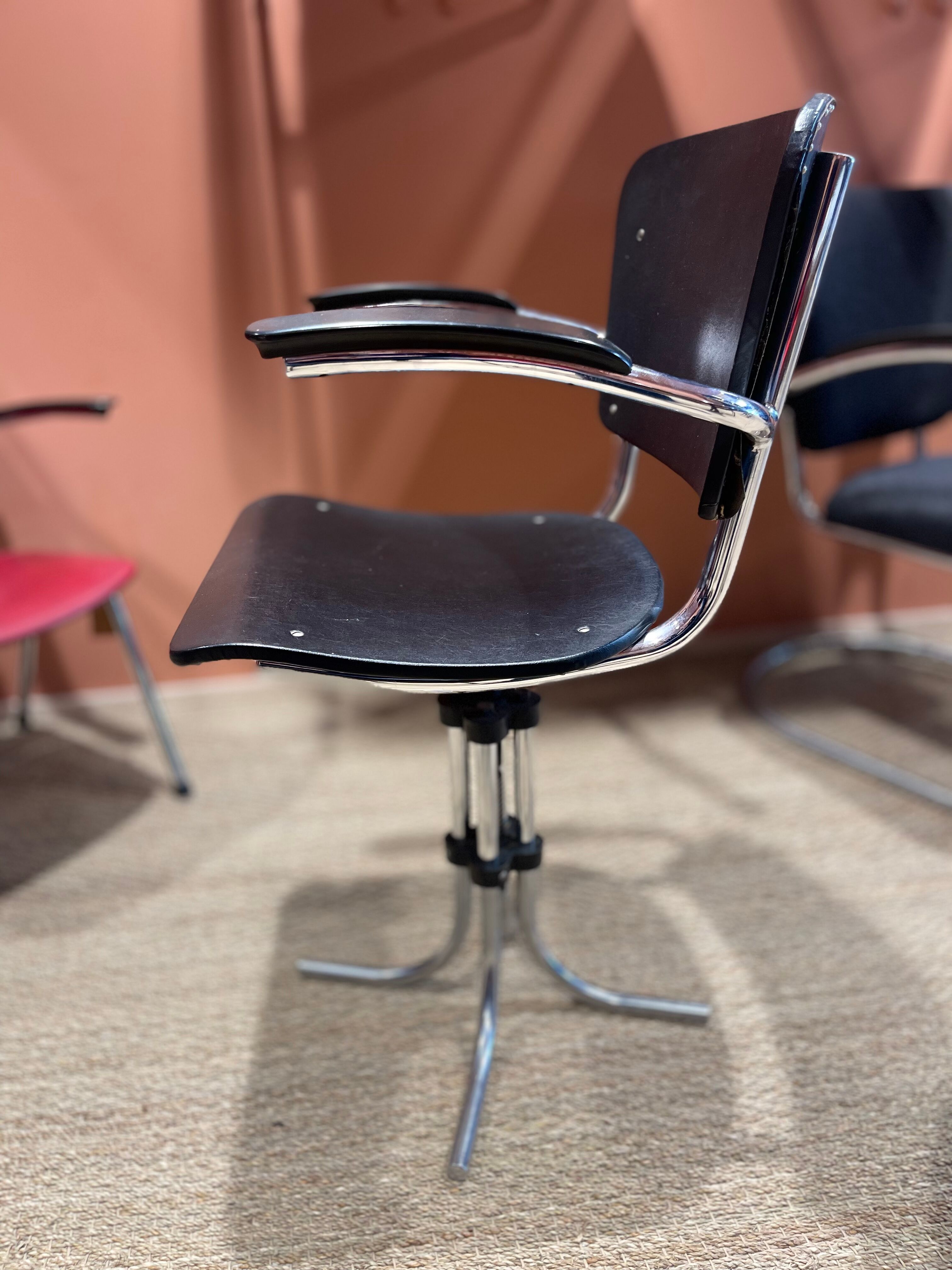 Industrial office chair Netherlands 50s