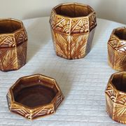 Former earthenware tobacco set of Onnaing
