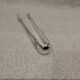 Silver-plated metal sugar tongs, Ercuis silversmith, Louis XV model, 29