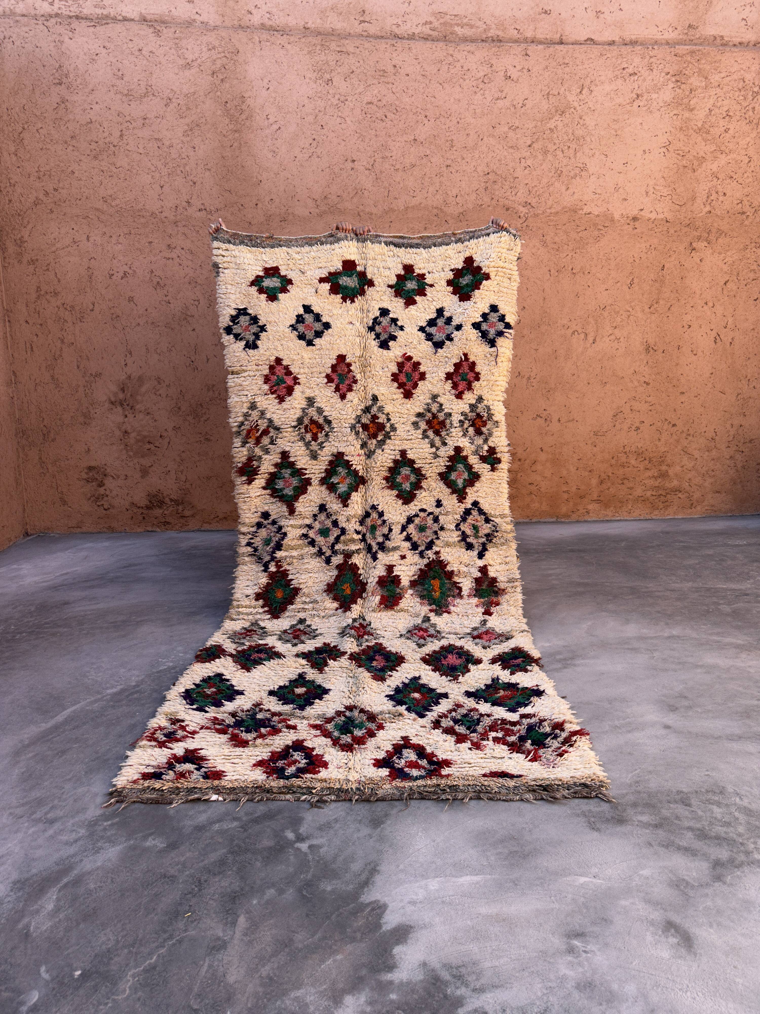 Moroccan carpet - 146 x 330 cm
