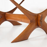 Table basse condor en teck par fredrik schriever-abeln
