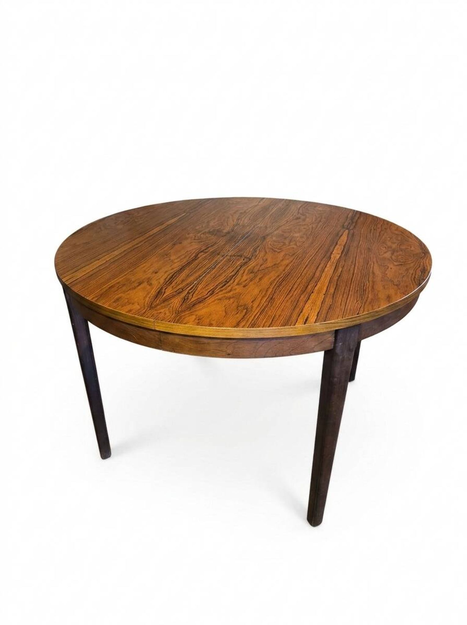 Table scandinave extensible en palissandre des années 60