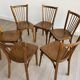 Set of 6 bistro chairs Baumann 60s