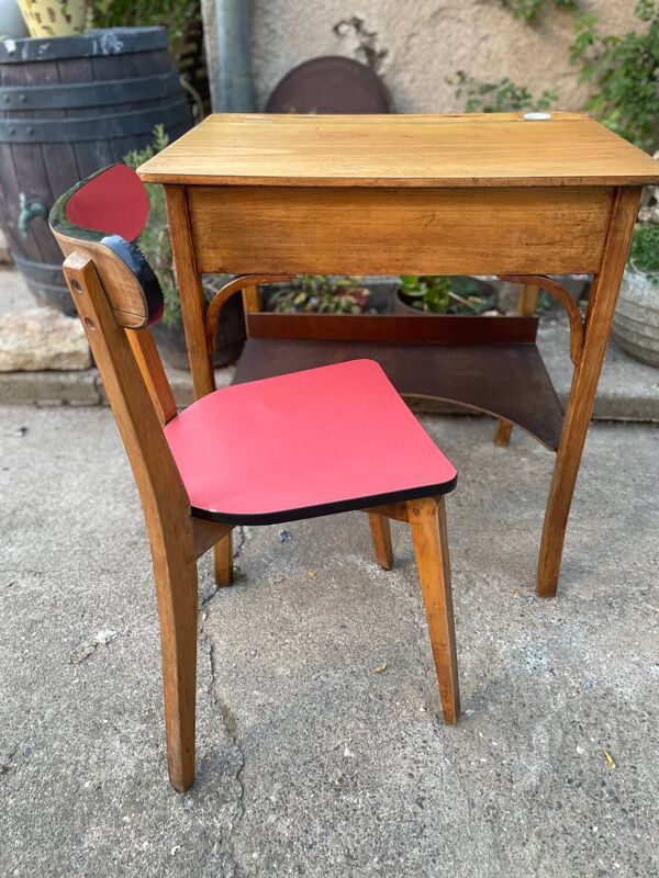 Bureau d’enfant Baumann + chaise