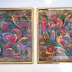 Vintage Mexican painting