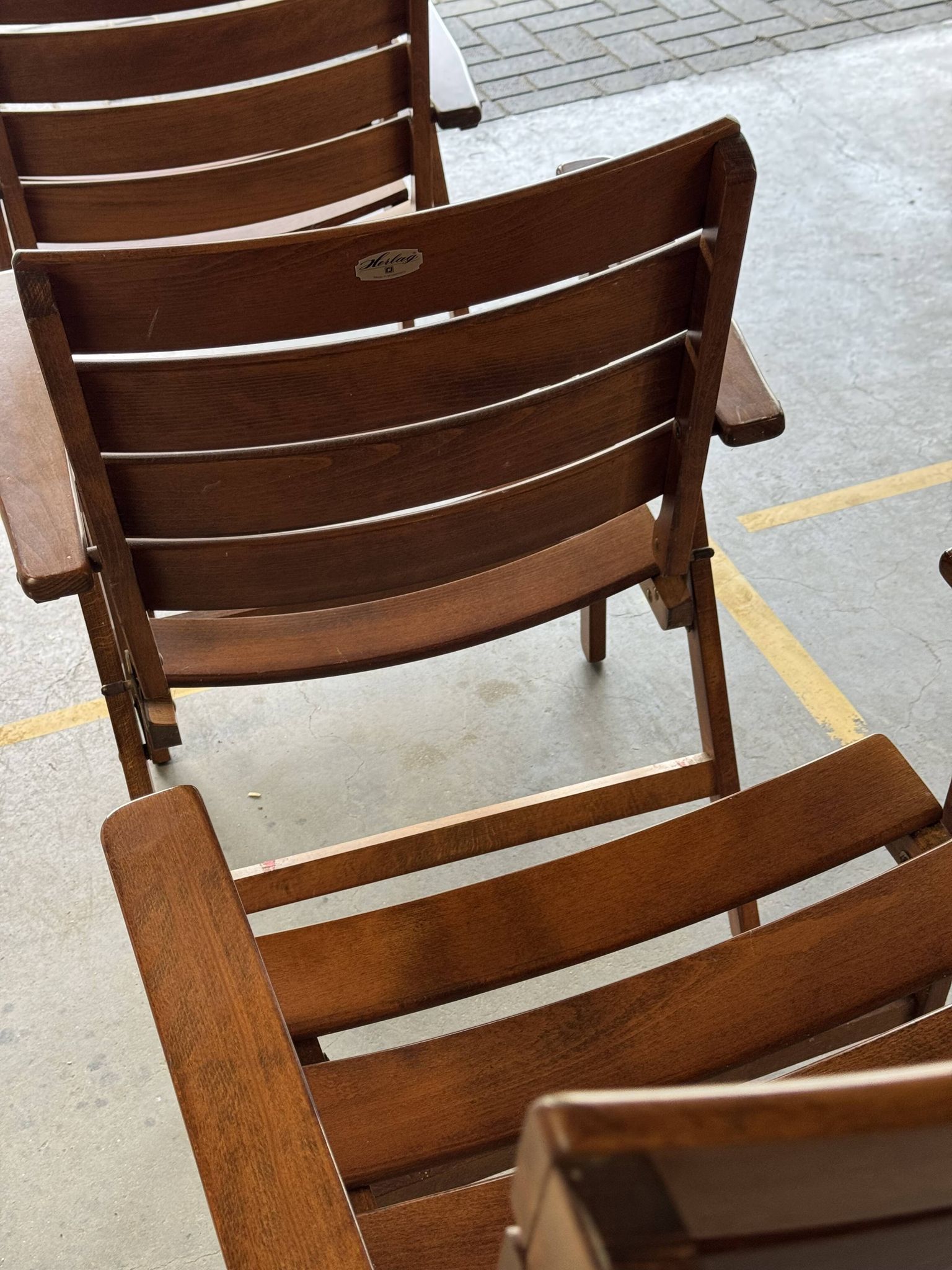 Ensemble de 4 chaises pliantes Herlag