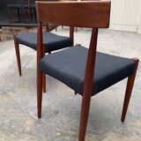 series of six Scandinavian chairs Arne Hovmand Olsen