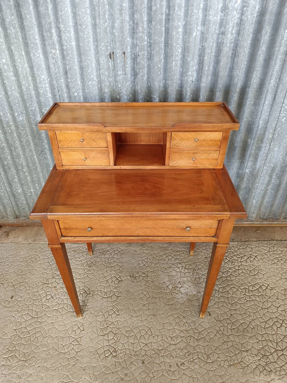 Secretary - writing desk - small solid wood desk