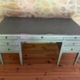 Solid wood desk. Double sided
