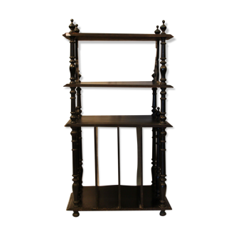 Music time blackened wooden locker Napoleon III