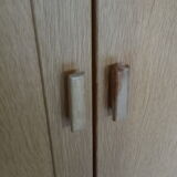 Danish brutalist cabinet in oak from the 70s